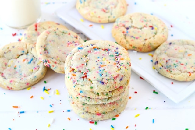 Funfetti Cookies for a Party 