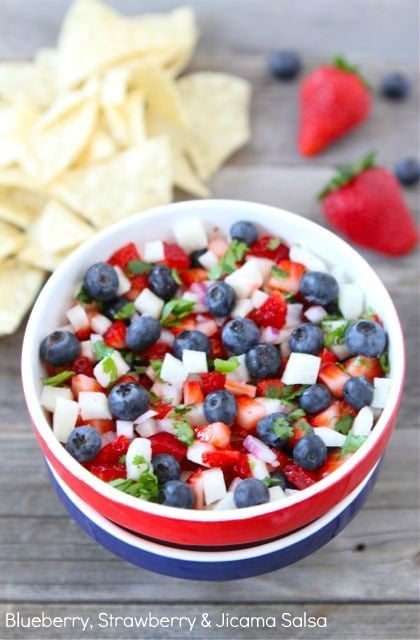 A bowl of fruit salad