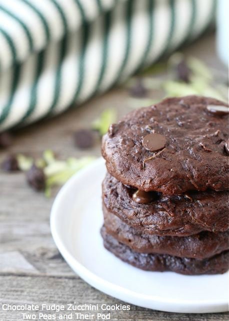 Triple Chocolate Fudge Cookies - A Kitchen Addiction