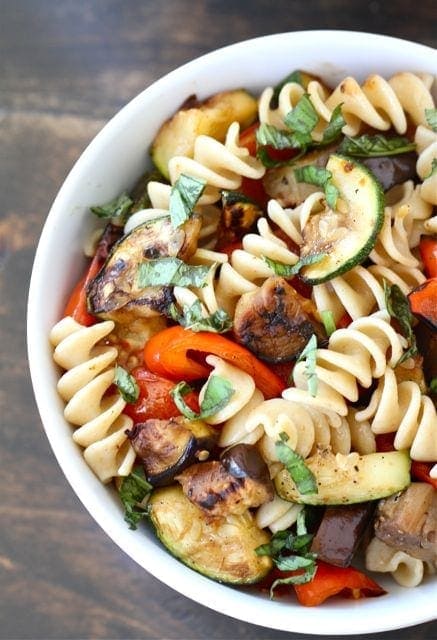 Grilled Ratatouille Pasta Salad Image