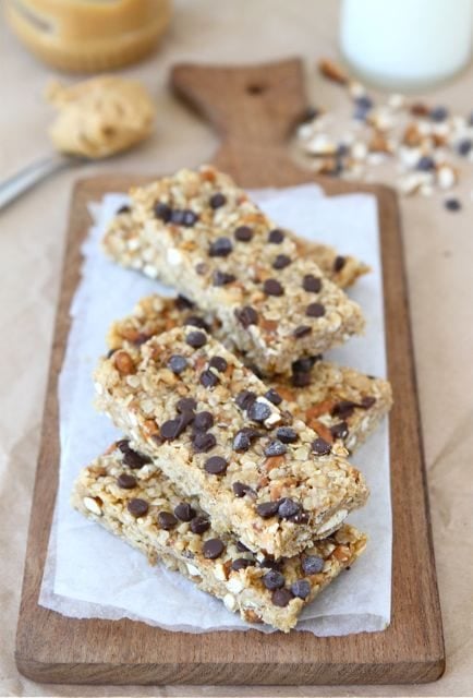 Easy homemade no-bake granola bars