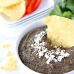 Black Bean Dip Recipe perfect for Super Bowl