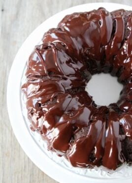 chocolate sour cream bundt cake