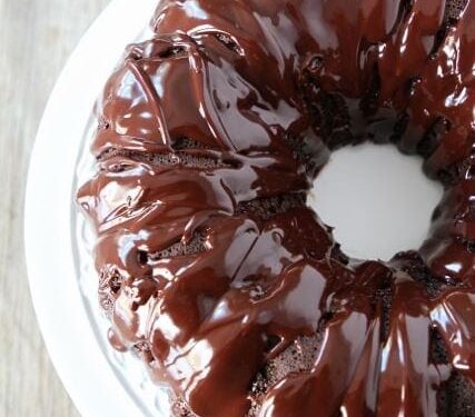 Nordic Ware Black Cocoa Bundt Cake - Bake from Scratch