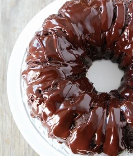 Baby Bundt Brownies with Honeyed Cream Cheese - Nordic Ware