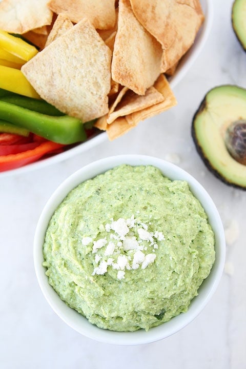 Avocado Feta Dip Recipe | Two Peas &amp; Their Pod