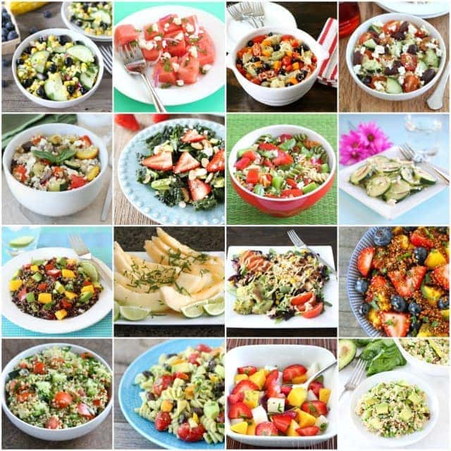 20 Summer Salad Recipes | Healthy Salad Recipes | Two Peas & Their Pod