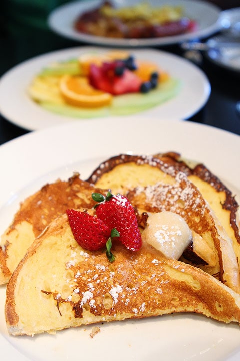 French Toast at Bambara Restaurant in Salt Lake City on twopeasandtheirpod.com