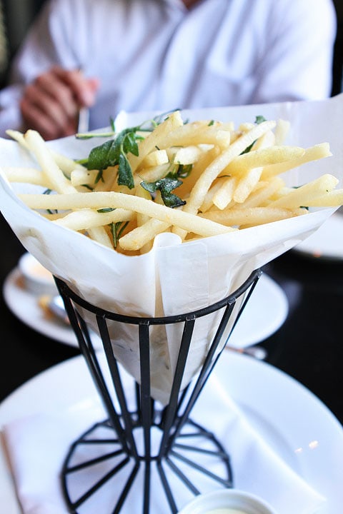 Herbed Frites at Bambara Restaurant in Salt Lake City on twopeasandtheirpod.com