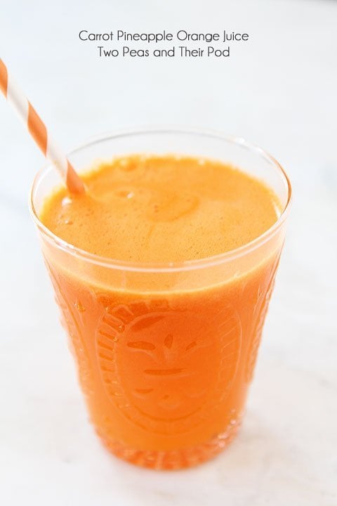 Carrot Pineapple Orange Juice Image