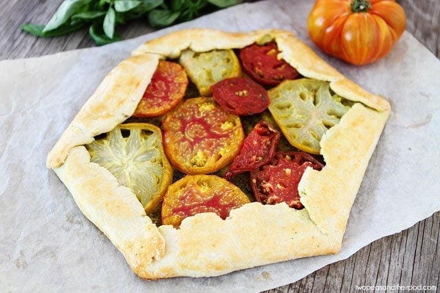 Heirloom Tomato Pesto Galette Image