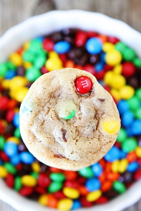 Mini M&M's Chocolate Chip Cookie