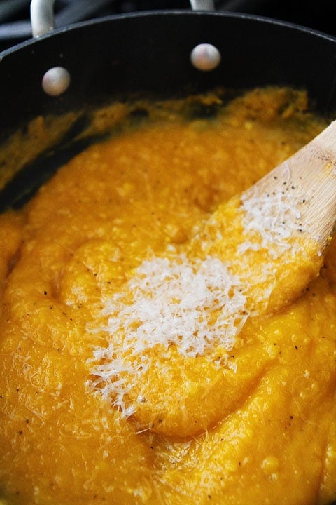 Creamy Butternut Squash Pasta Recipe from twopeasandtheirpod.com #recipe #pasta