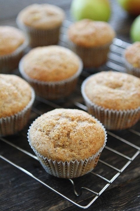Honey Pear Muffins on twopeasandtheirpod.com #recipe