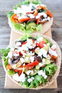 Roasted Vegetable Pita Sandwich Recipe | Veggie Sandwich