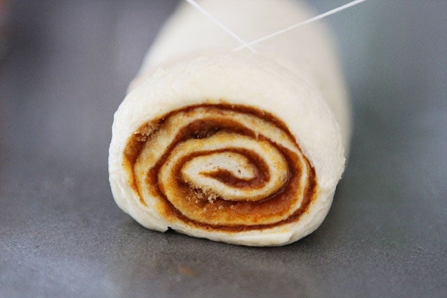 Recipe for Easy Mini Cinnamon Rolls on twopeasandtheirpod.com