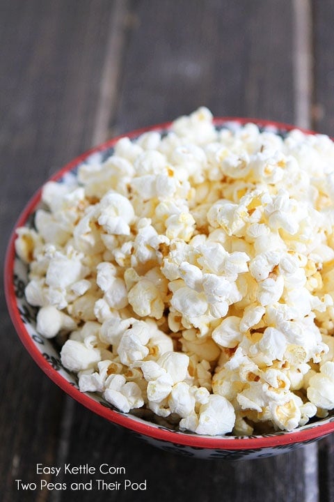 Homemade Kettle Corn So Easy