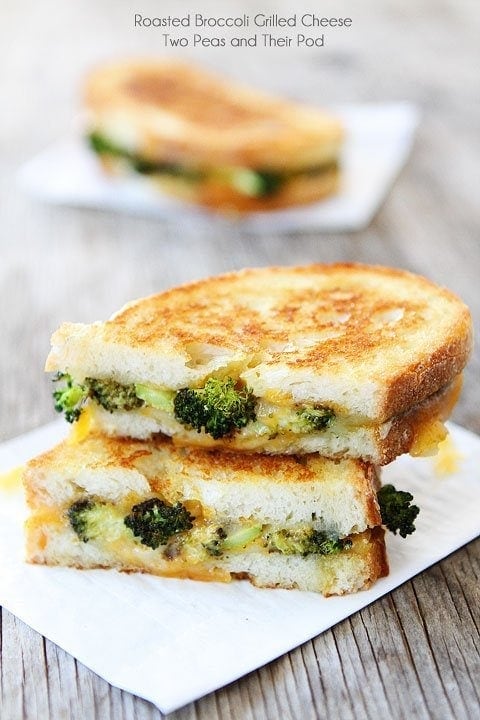 Roasted Broccoli Grilled Cheese Image