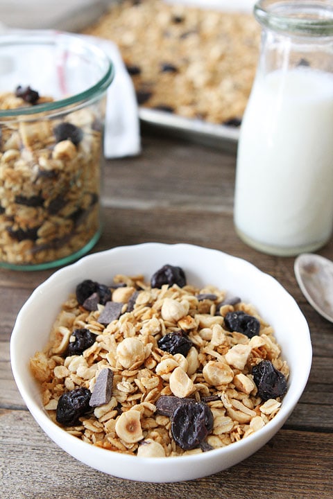 Hazelnut Granola Recipe | Homemade Granola Recipe