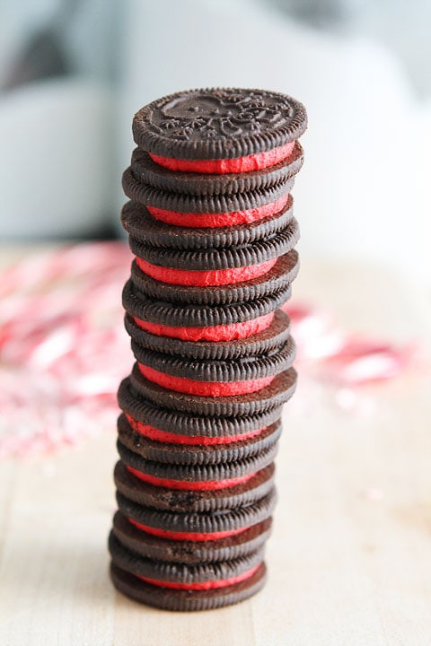 Oreo White Chocolate Pudding Peppermint Cookies Recipe 