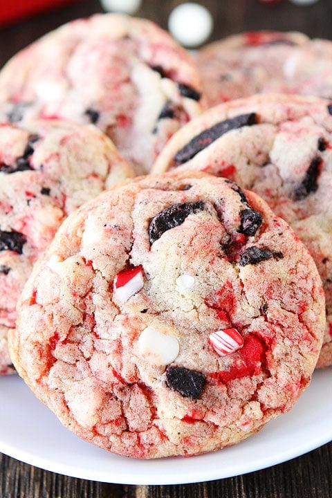 Oreo White Chocolate Pudding Peppermint Cookies Recipe 