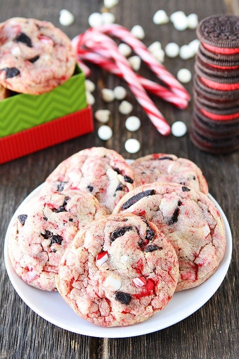 Oreo White Chocolate Pudding Peppermint Cookies Recipe 