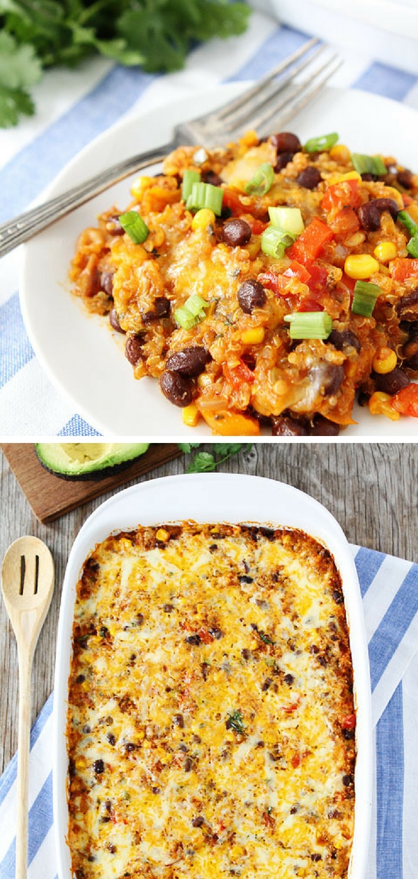 black bean quinoa enchilada bake two peas their pod this black bean and quinoa enchilada bake is so good promise me you will make