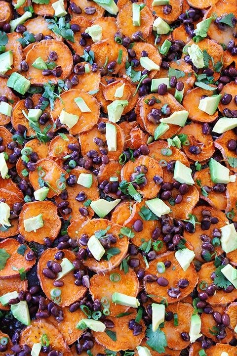 Loaded Sweet Potato Nachos Recipe 