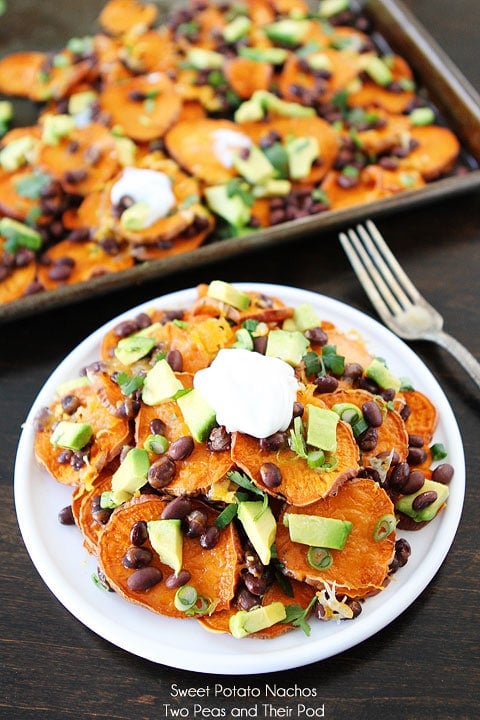 Loaded Sweet Potato Nachos Recipe 