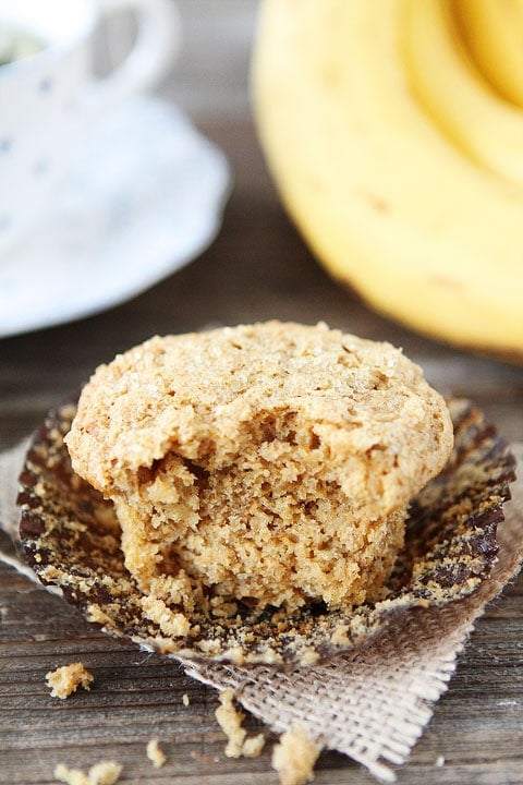 Healthy Whole Wheat Banana Muffin Recipe