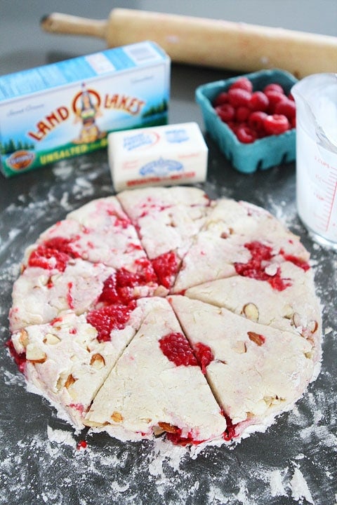 Raspberry Almond Scone Recipe