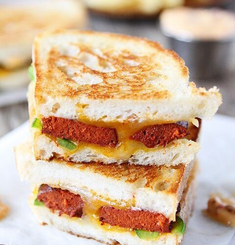 Mini Grilled Cheese and Tomato Sandwiches - Averie Cooks