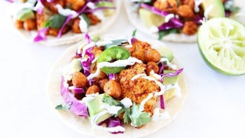 How to roast cauliflower for cauliflower tacos