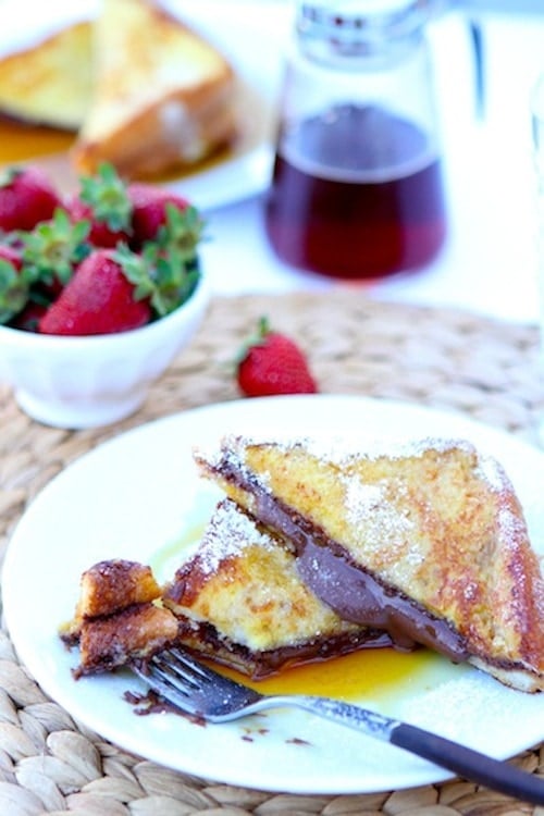 Nutella stuffed french toast | French Toast Recipes | A Collection Of The Best Homemade Recipes