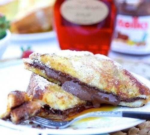 Nutella Stuffed French Toast Recipe