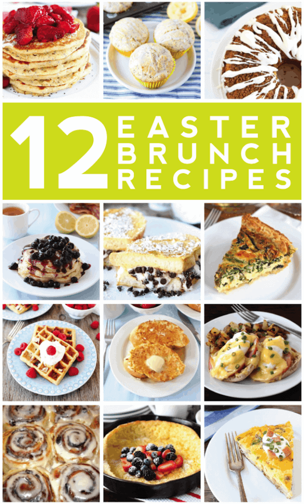 12 Easter Brunch Recipes | Easter Recipes
