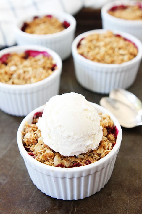 Rhubarb Berry Crisp Recipe This easy crisp dessert is perfect for spring