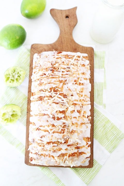 Coconut Lime Loaf Cake Recipe