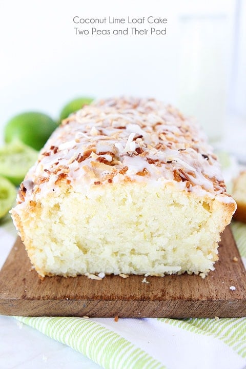 Coconut Lime Loaf Cake Recipe