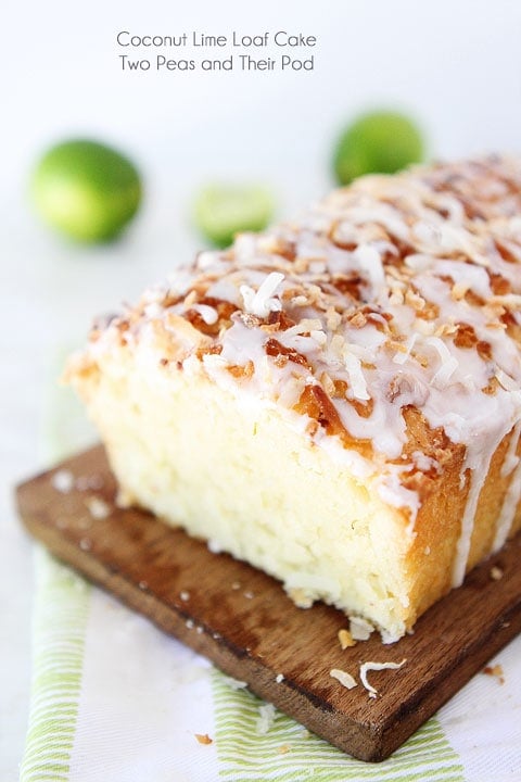 Coconut Lime Loaf Cake Recipe