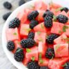 easy watermelon salad