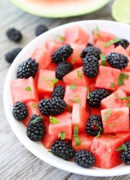 easy watermelon salad