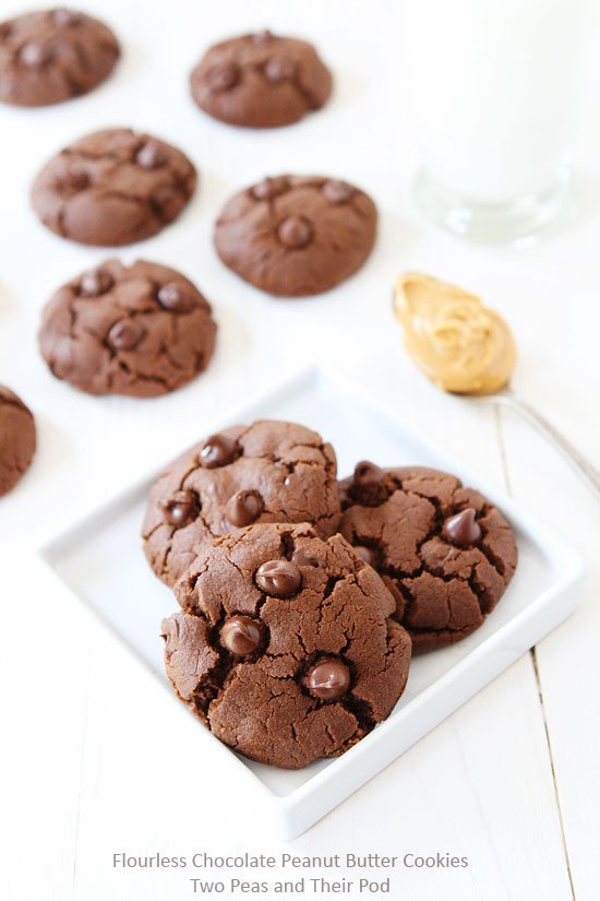 Nutella Peanut Butter Cookies - Julie Marie Eats