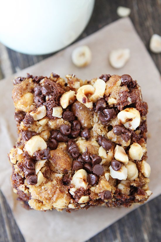 Banana Cake with Chocolate Chip Hazelnut Streusel Recipe