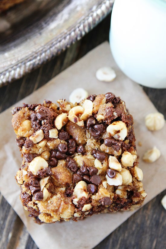 Banana Cake with Chocolate Chip Hazelnut Streusel Recipe 