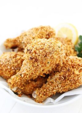 how to make oven fried chicken with a healthy fried chicken recipe