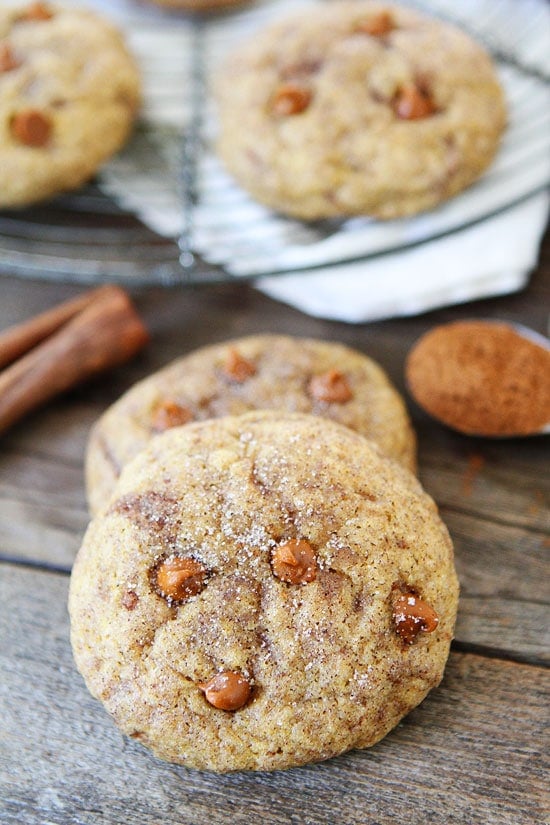 Pumpkin Cinnamon Cookies - holiday recipes