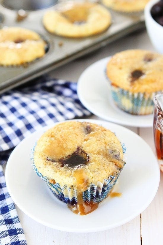 Muffin Top Pan Blueberry Muffin Recipe — First Thyme Mom