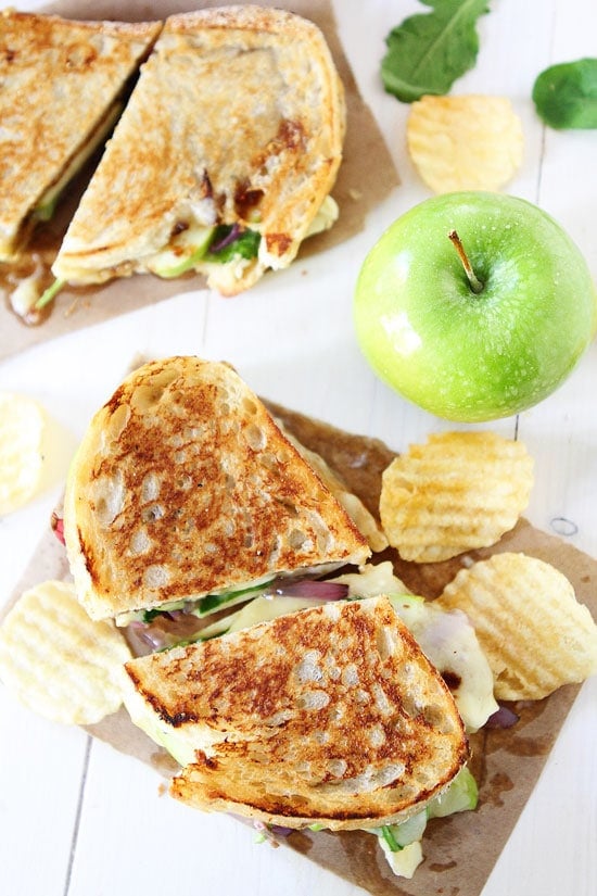 Brie, Fig, and Apple Grilled Cheese Recipe