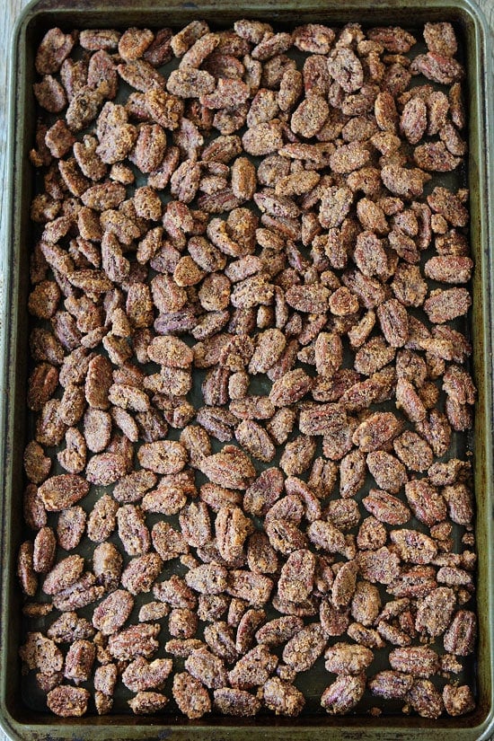 Candied Pecans Recipe on twopeasandtheirpod.com